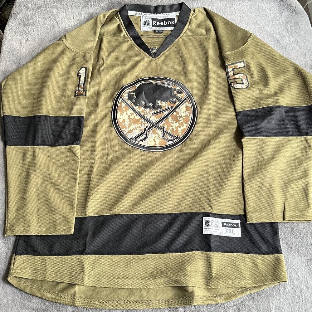 Reebok Buffalo Sabres Veterans Day Eichel jersey